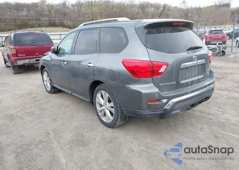 2018 Nissan Pathfinder Sl from USA, damaged, VIN 5N1DR2MM0JC666187